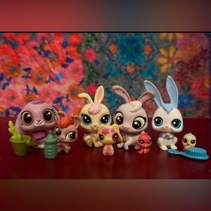 Littlest Pet Shop Bunny Lot